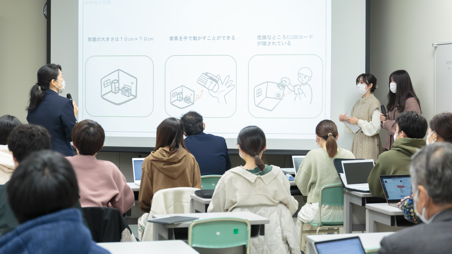 仙台市消防局 太白消防署 のプロモーションデザインに挑戦 03 11 9学生プレゼン実施 感性情報デザイン演習 公立大学法人 宮城大学 Myu