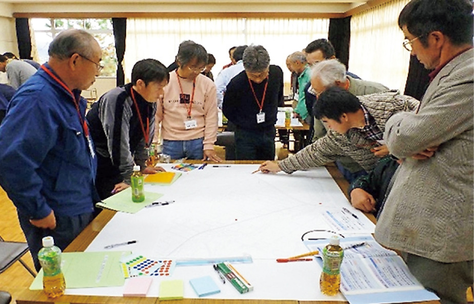 地域点検・実現可能化ワークショップの様子