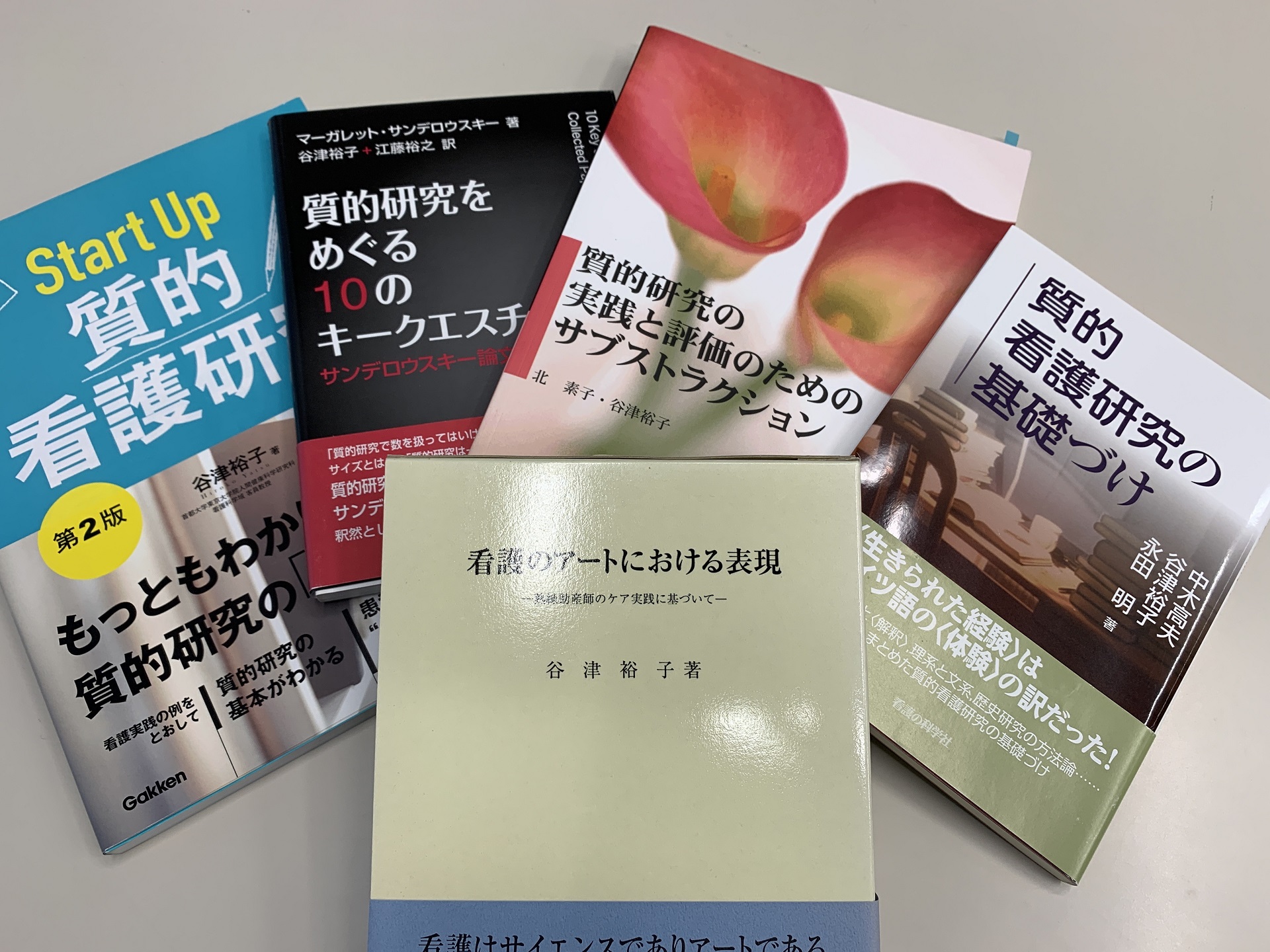 質的研究に関して執筆した書籍（一部）